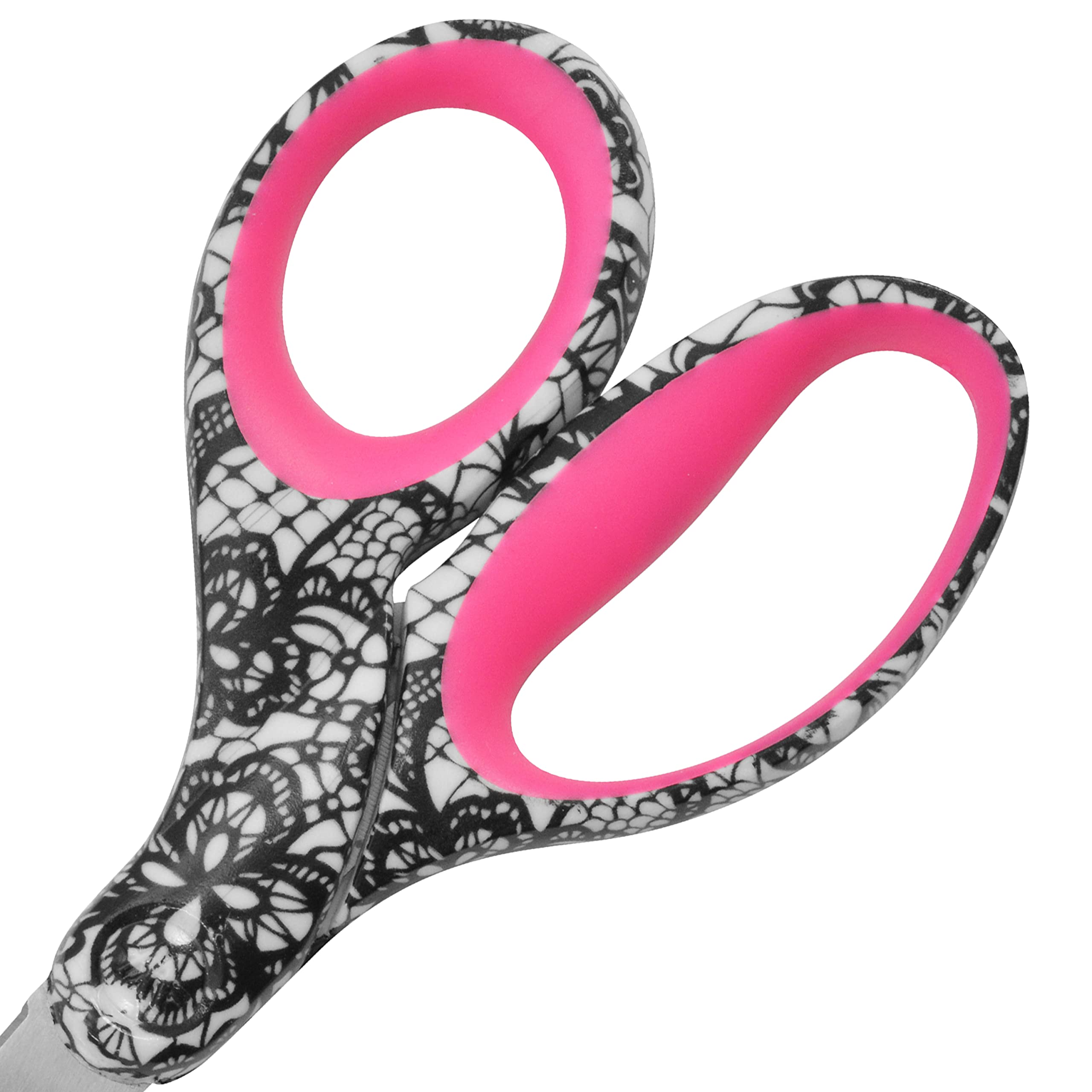 Westcott Trendsetter Straight Lace Pattern Scissor, 8" (16660)