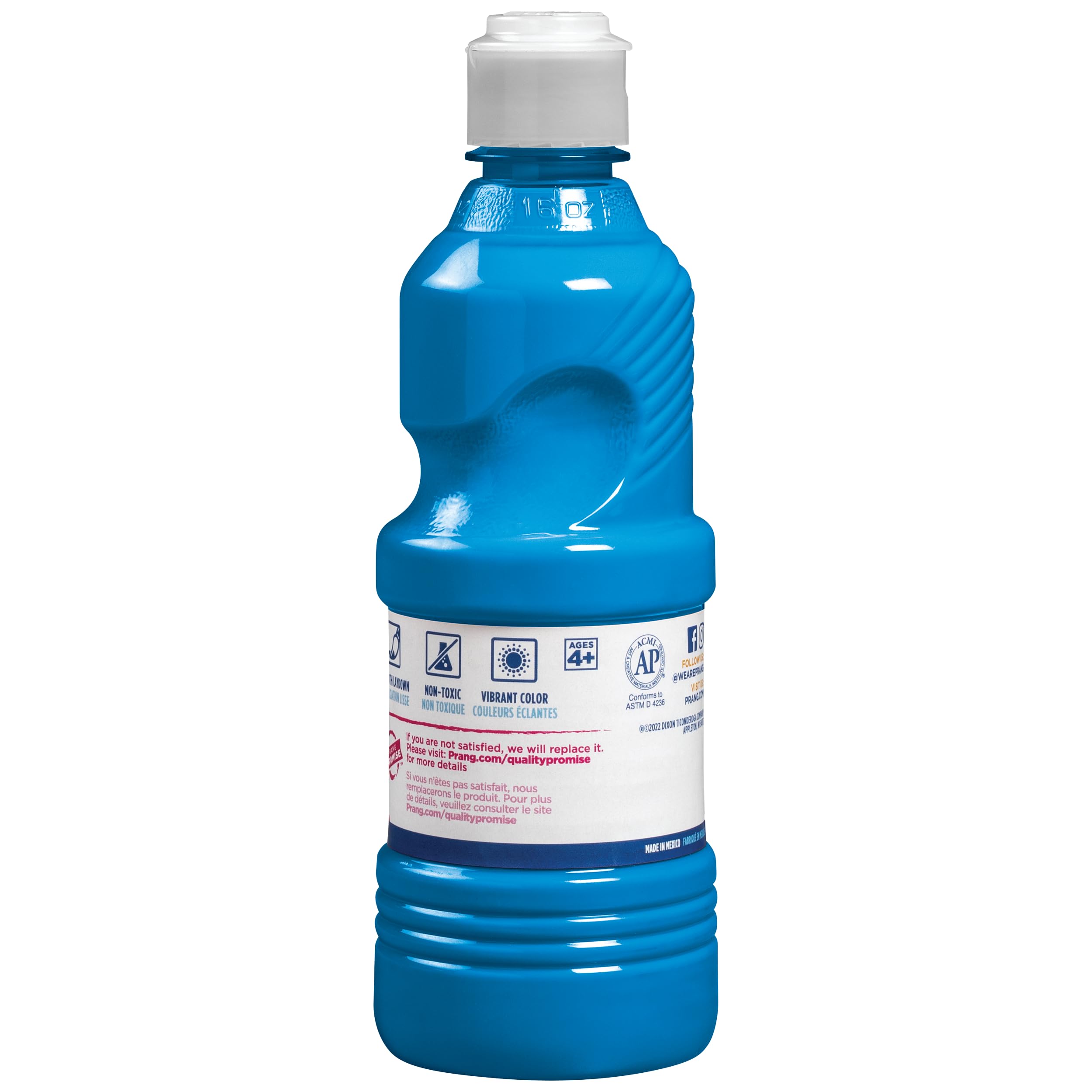 Prang Ready-to-Use Tempera Paint, Turquoise, 16 Oz., 1 Count