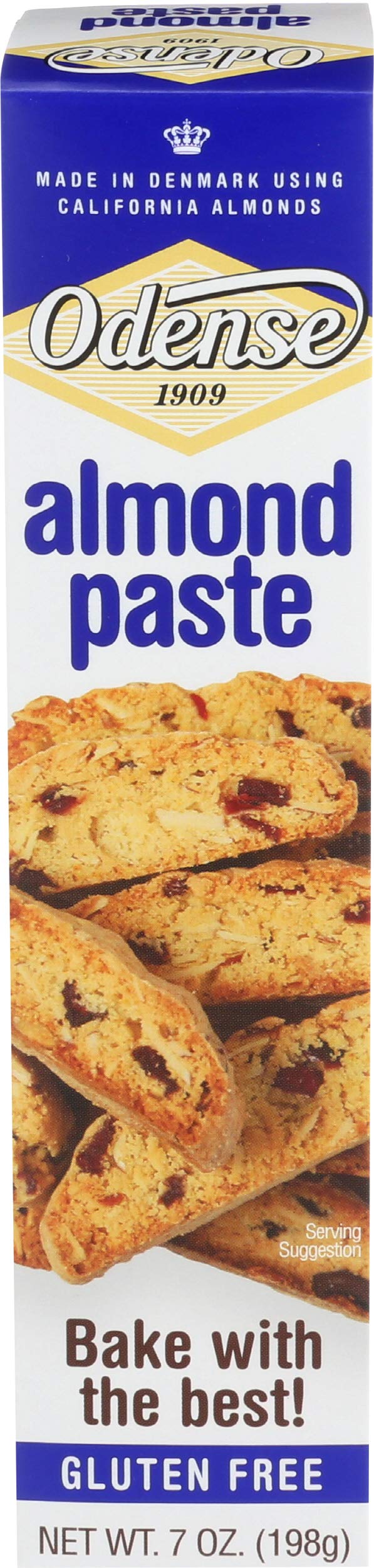 Odense, Almond Paste Gluten Free, 7 Ounce