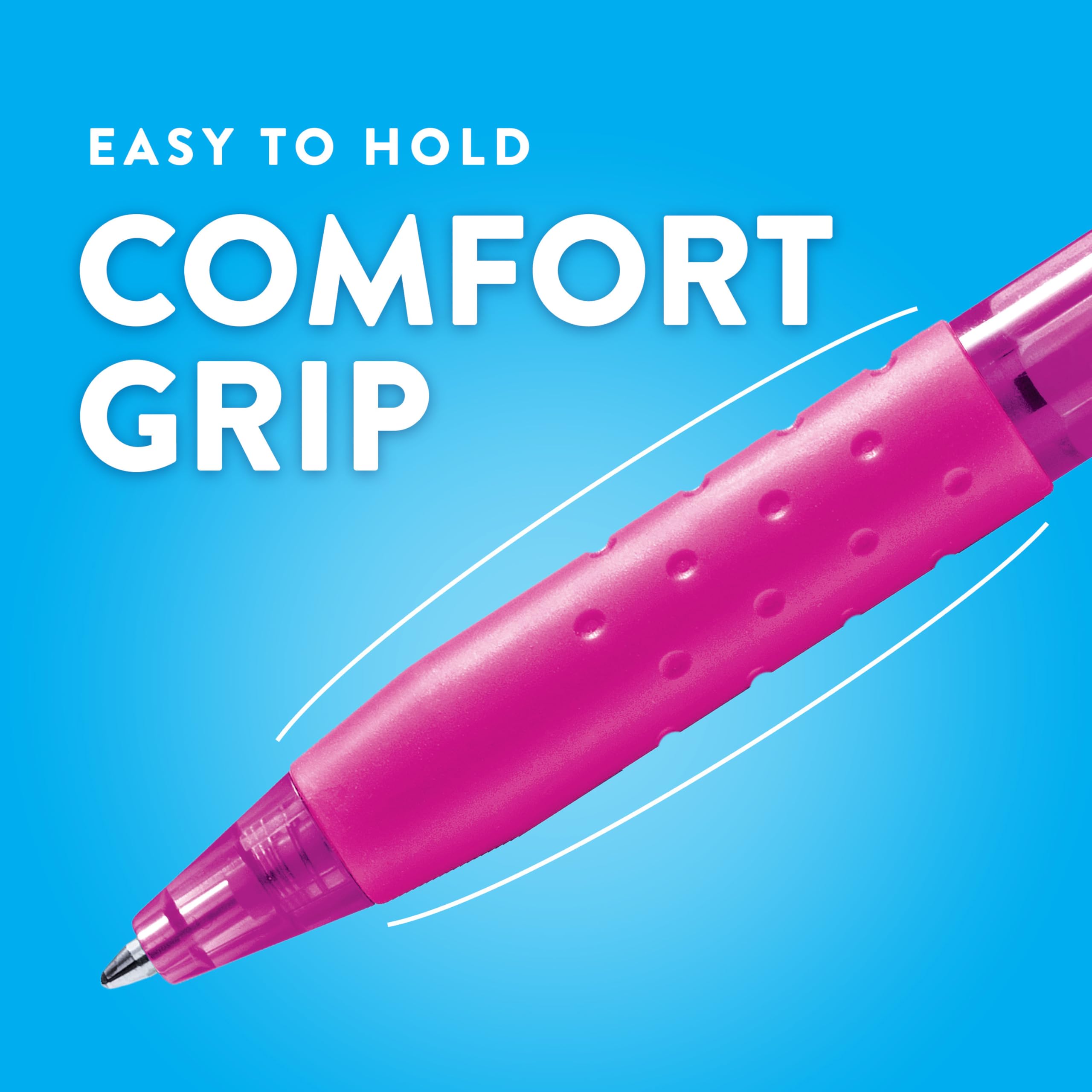 Paper Mate InkJoy 300RT Retractable Ballpoint Pens, Medium Point (1.0mm), Assorted, 8 Count