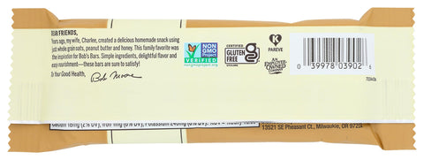 Bob's Red Mill Peanut Butter Chocolate & Oats Snack Bar – 1.76 Ounce (Pack of 1) - Gluten Free, Non-GMO, Whole Grain