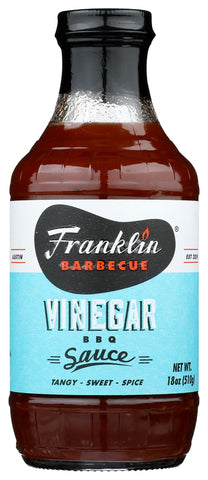 Franklin Barbecue, Sauce Vinegar Barbeque, 18 Ounce