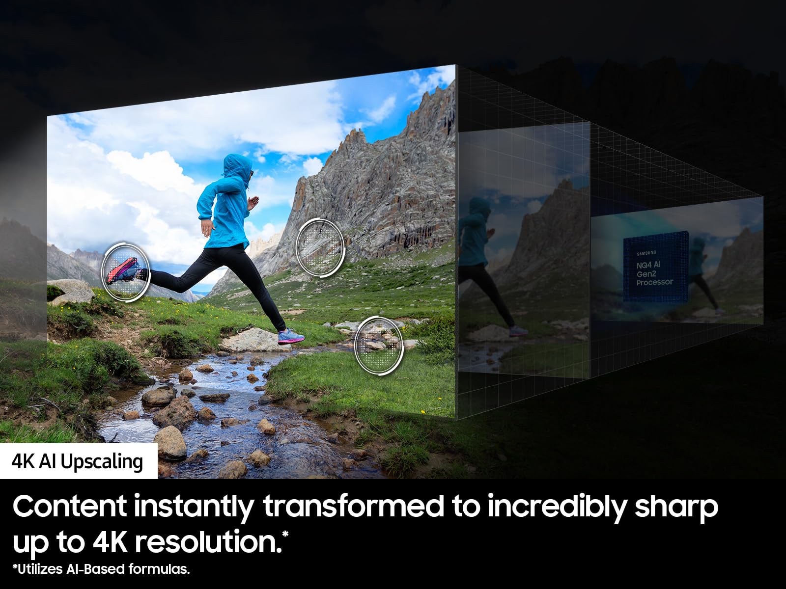 Samsung 55-Inch Class OLED 4K S90D Series HDR+ Smart TV w/Dolby Atmos, Object Tracking Sound Lite, Motion Xcelerator, Real Depth Enhancer, 4K AI Upscaling, Alexa Built-in (QN55S90D, 2024 Model)