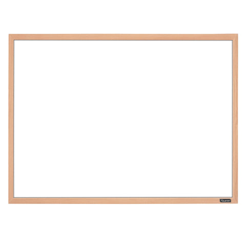 Quartet Whiteboard, 17" x 23" Dry Erase Board, White Board, Oak Finish Frame (35-380372Q)