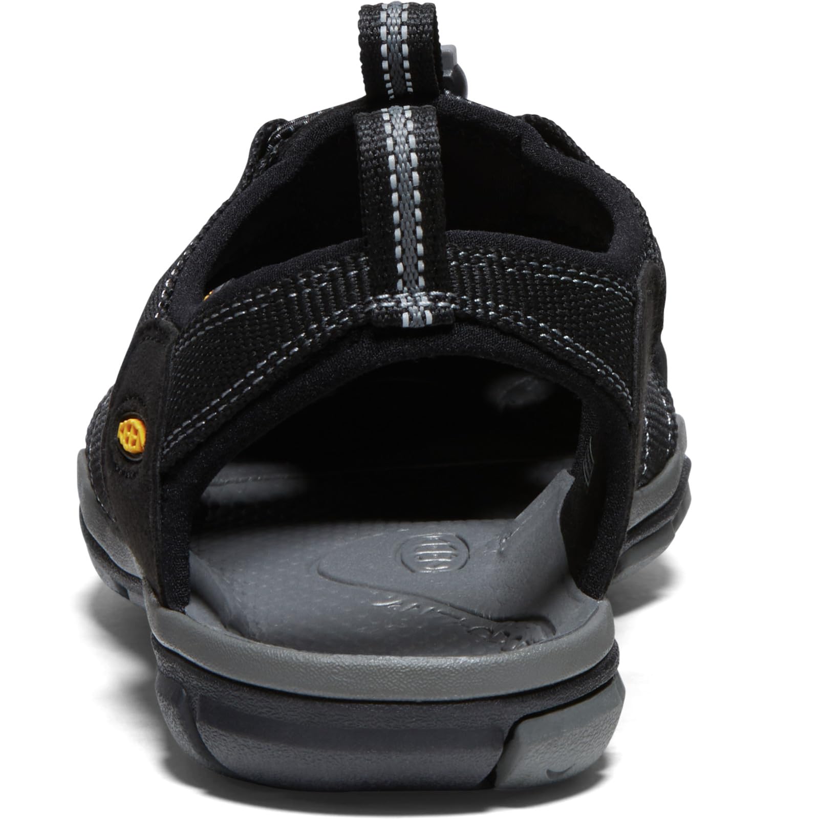 KEEN mens Clearwater Cnx-m Sandal, Black/Gargoyle, 11.5 US