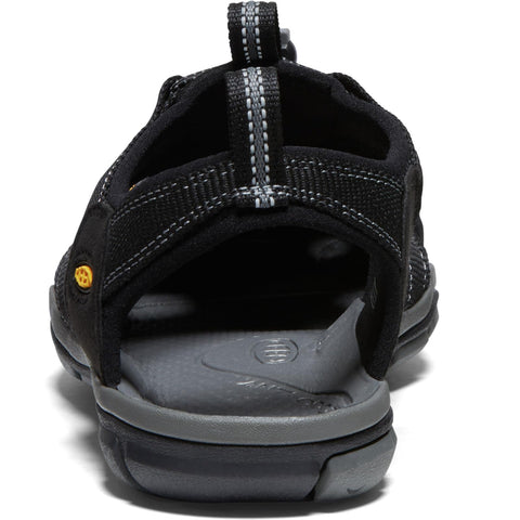 KEEN mens Clearwater Cnx-m Sandal, Black/Gargoyle, 11.5 US