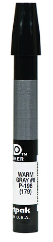 The Original Chartpak AD Marker, Tri-Nib, Warm Gray 8, 1 Each (P198)