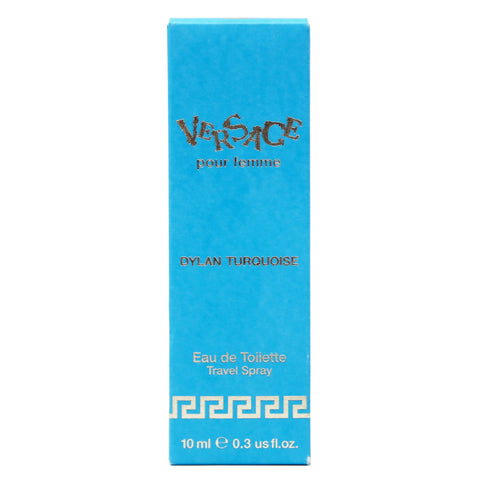 Versace Dylan Turquoise Pour Femme 0.3 oz Eau de Toilette Travel Spray