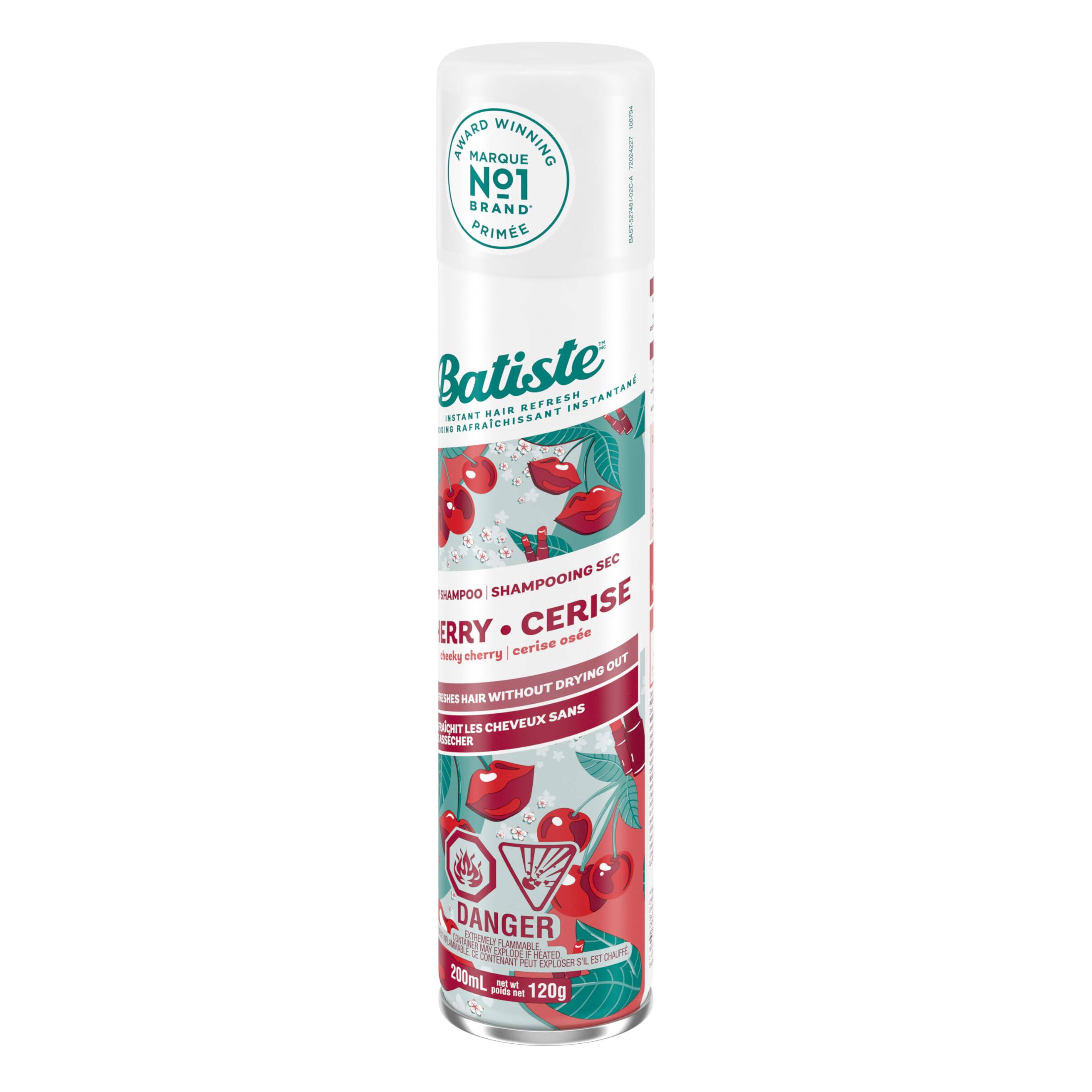 Batiste Dry Shampoo, Cherry Fragrance, 6.73 fl. oz.