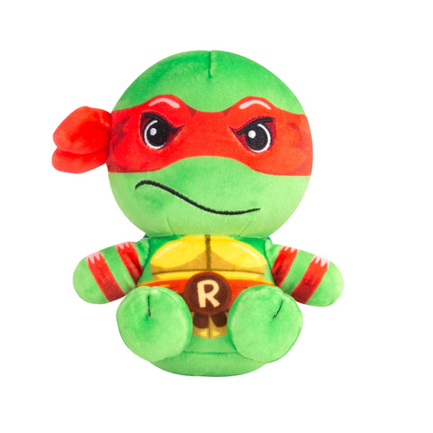 Club Mocchi-Mocchi- Teenage Mutant Ninja Turtles Plush - TMNT Raphael Plushie - Ninja Turtle Stuffed Animal Toys and Room Decor - Plush Collectible TMNT Figures - 6 inch