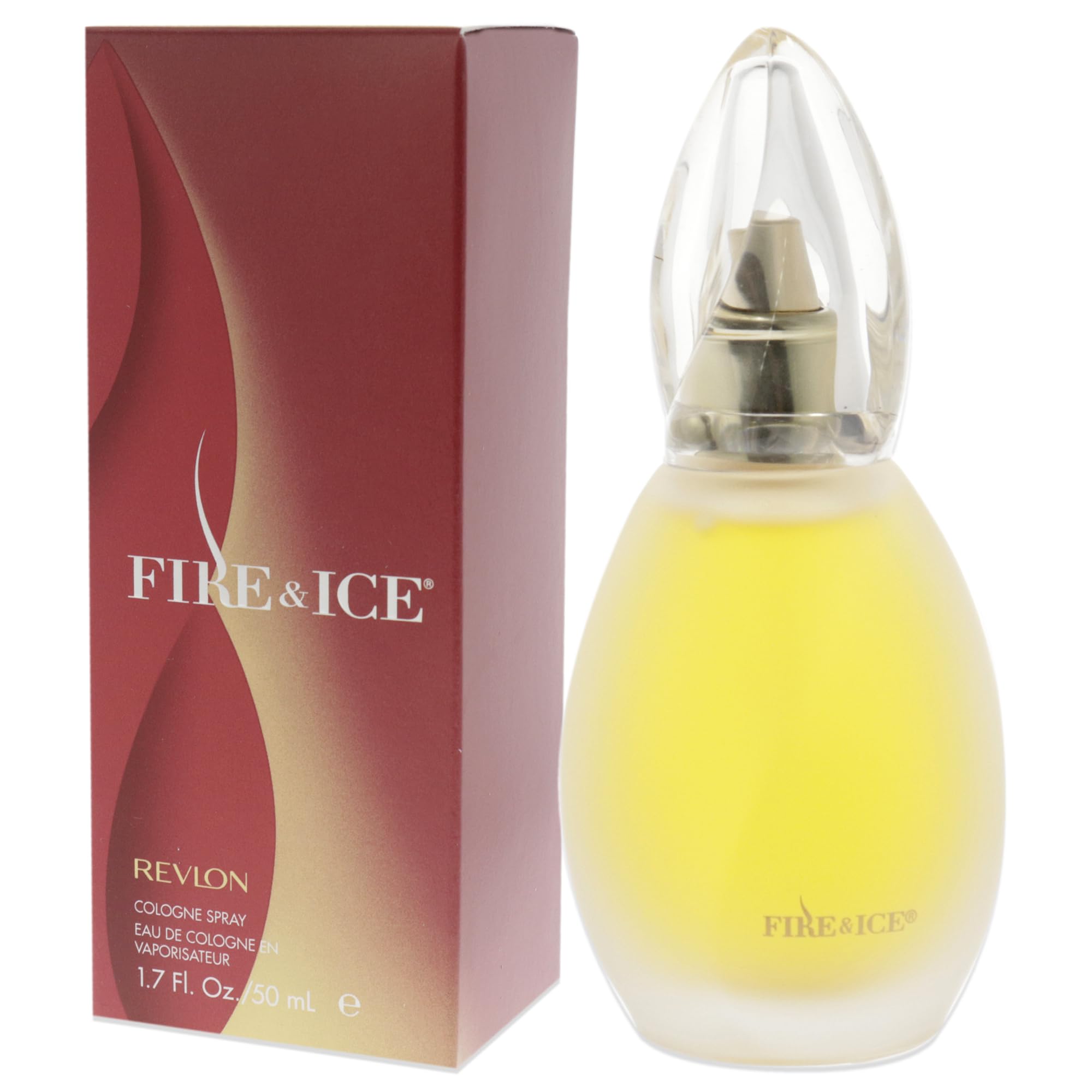 Revlon Fire & Ice Eau de Cologne Spray for Women, 1.7 Ounce