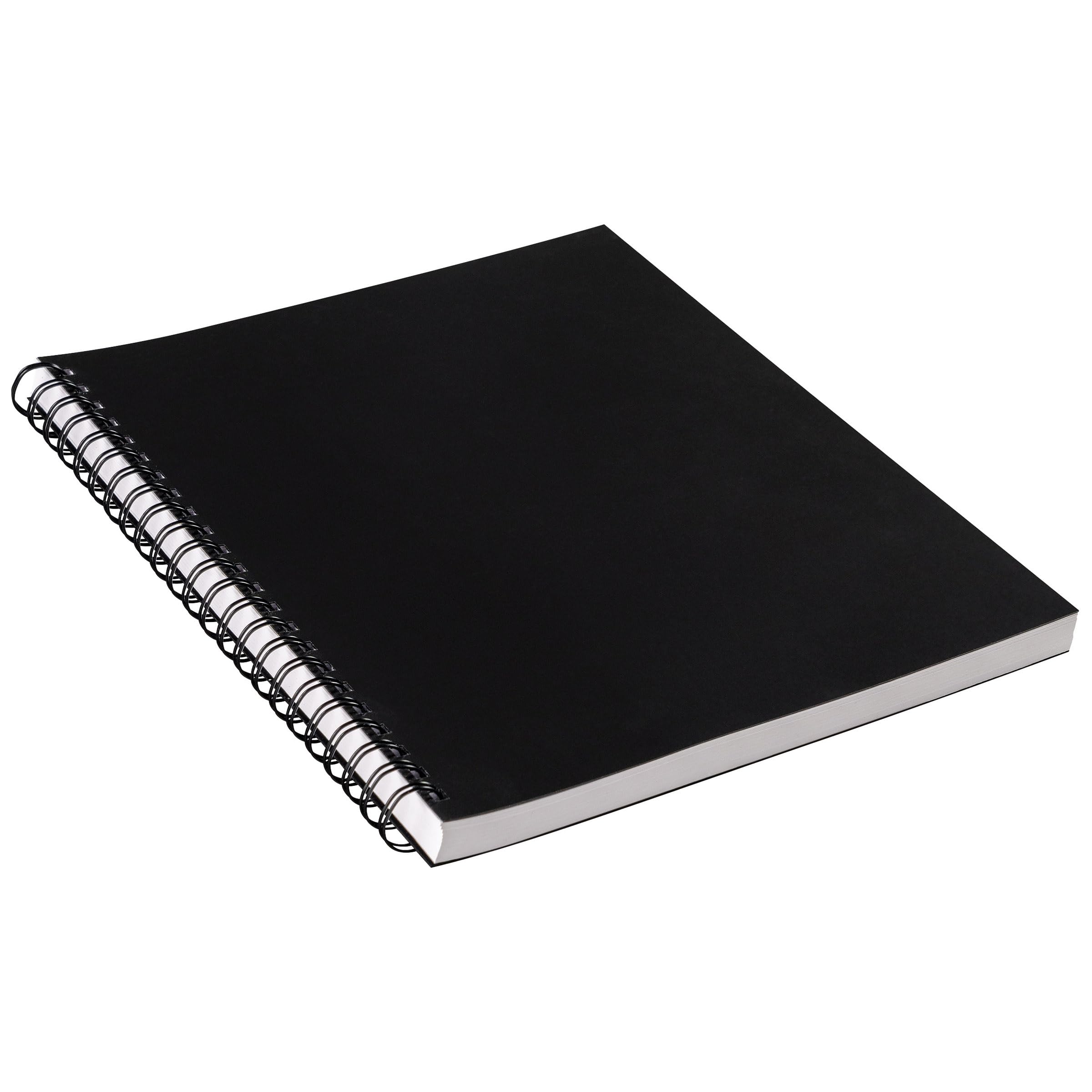 UCreate Poly Cover Sketch Book, Heavyweight, 9" x 12", Black, 75 Sheets