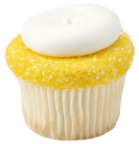 DecoPac Sanding Sugar, Yellow Edible Sugar Sprinkles, Edible Sanding Sugar in Handheld Container, Sugar Sprinkle Mix For Celebration Cakes, Cupcakes, Cookies, 33oz - Yellow