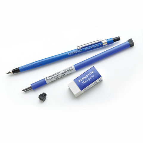 STAEDTLER Mars Technical Mechanical Pencil Set, Blue, (788 SBK4)