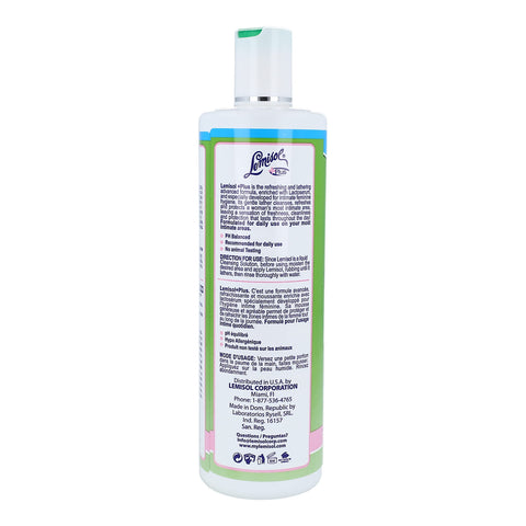 Lemisol Feminine Wash, Gentle Daily Cleanser with Lactoserum, Helps you Keep pH Balanced, Hypoallergenic, Keeps Women Clean, Fresh and Confident, Original Formula, 16 Fl Oz, [Pack of 2]