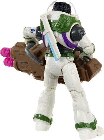 Mattel Disney and Pixar Lightyear Action Figure & Accessories Set, Mission Equipped Izzy Hawthorne with Strike Action & 12 Posable Joints, 4.5-inch