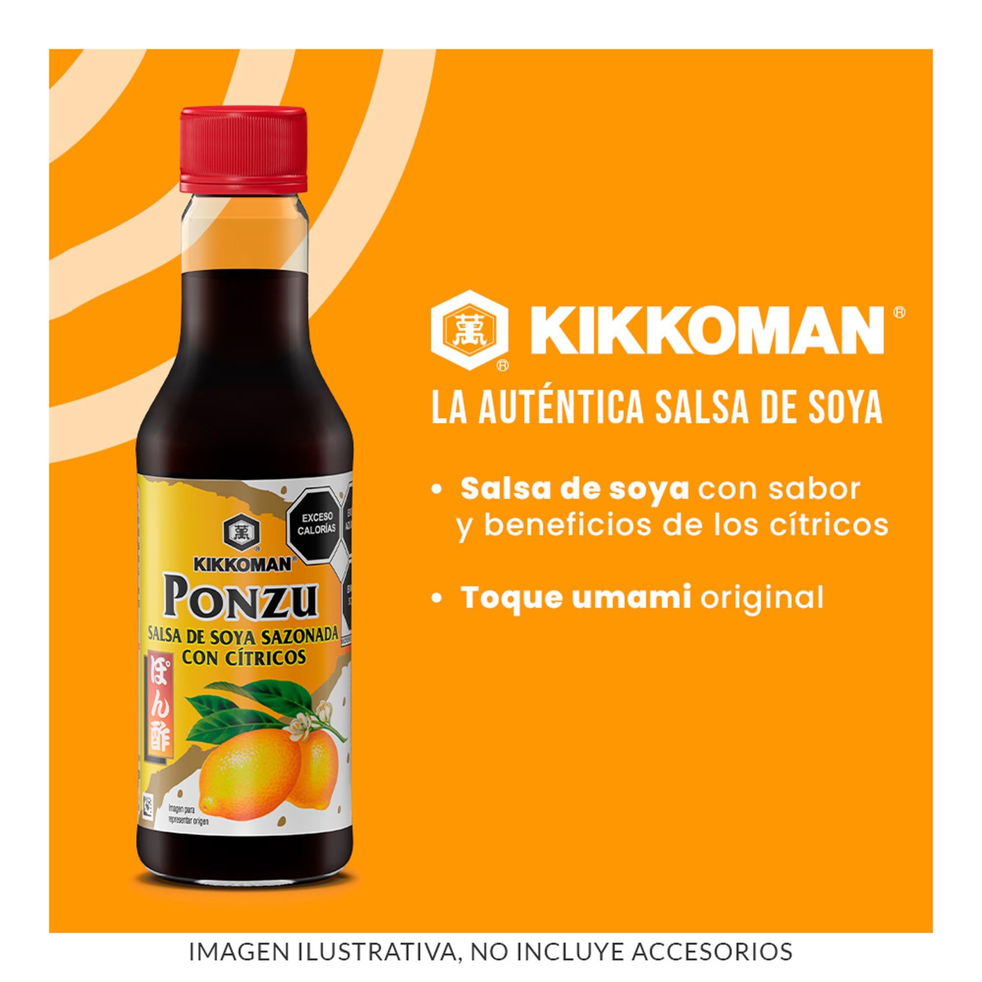 Kikkoman Ponzu Sauce, Bottle, 10 Ounce