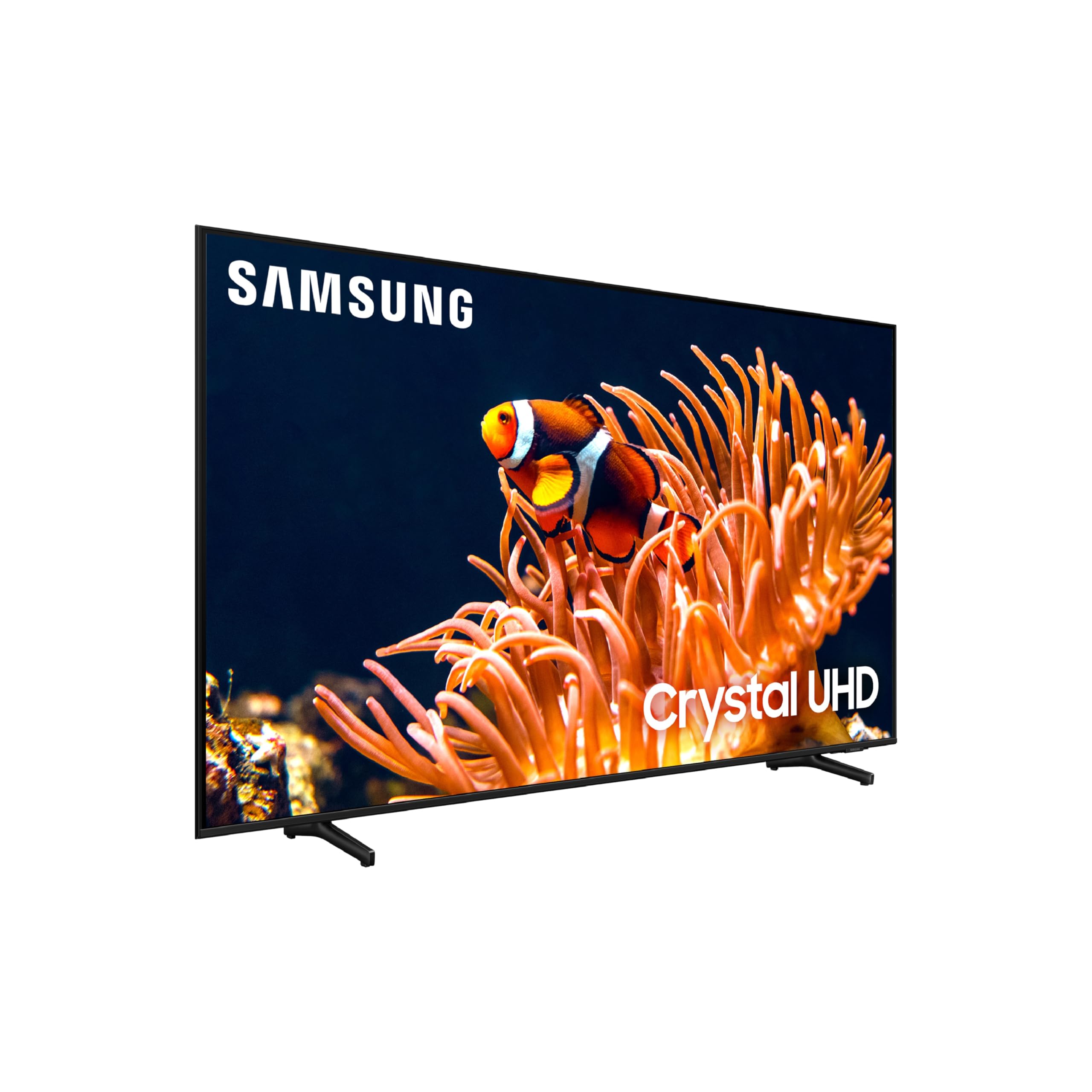Samsung 85-Inch Class 4K Crystal UHD DU8000 Series HDR Smart TV w/Object Tracking Sound Lite, Motion Xcelerator 120Hz, Ultra Slim Design, Gaming Hub, Alexa Built-in (UN85DU8000, 2024 Model)