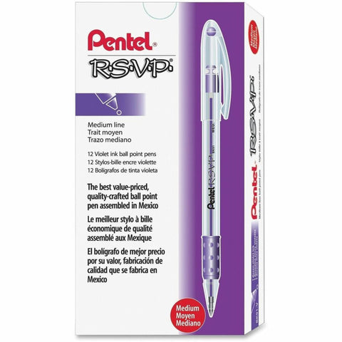 Pentel PENBK91V R.S.V.P. Ballpoint Stick Pen