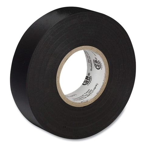 Duck Brand Professional Electrical Tape, 0.75-Inch by 66-Feet, Single Roll, Black (551117)