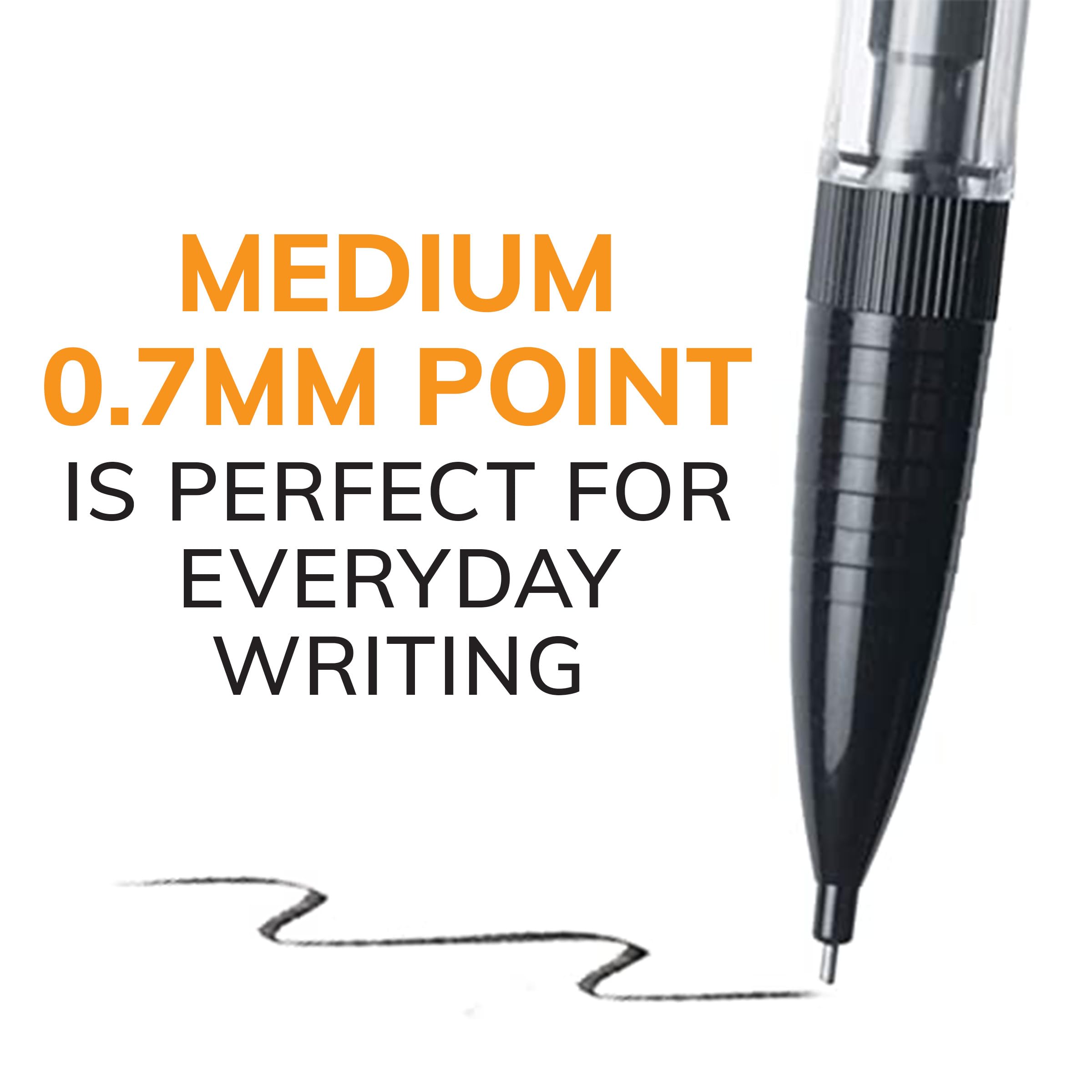 BIC Xtra-Smooth Mechanical Pencils with Erasers, Medium Point (0.7mm), 5-Count Pack, Bulk Mechanical Pencils for School or Office Supplies