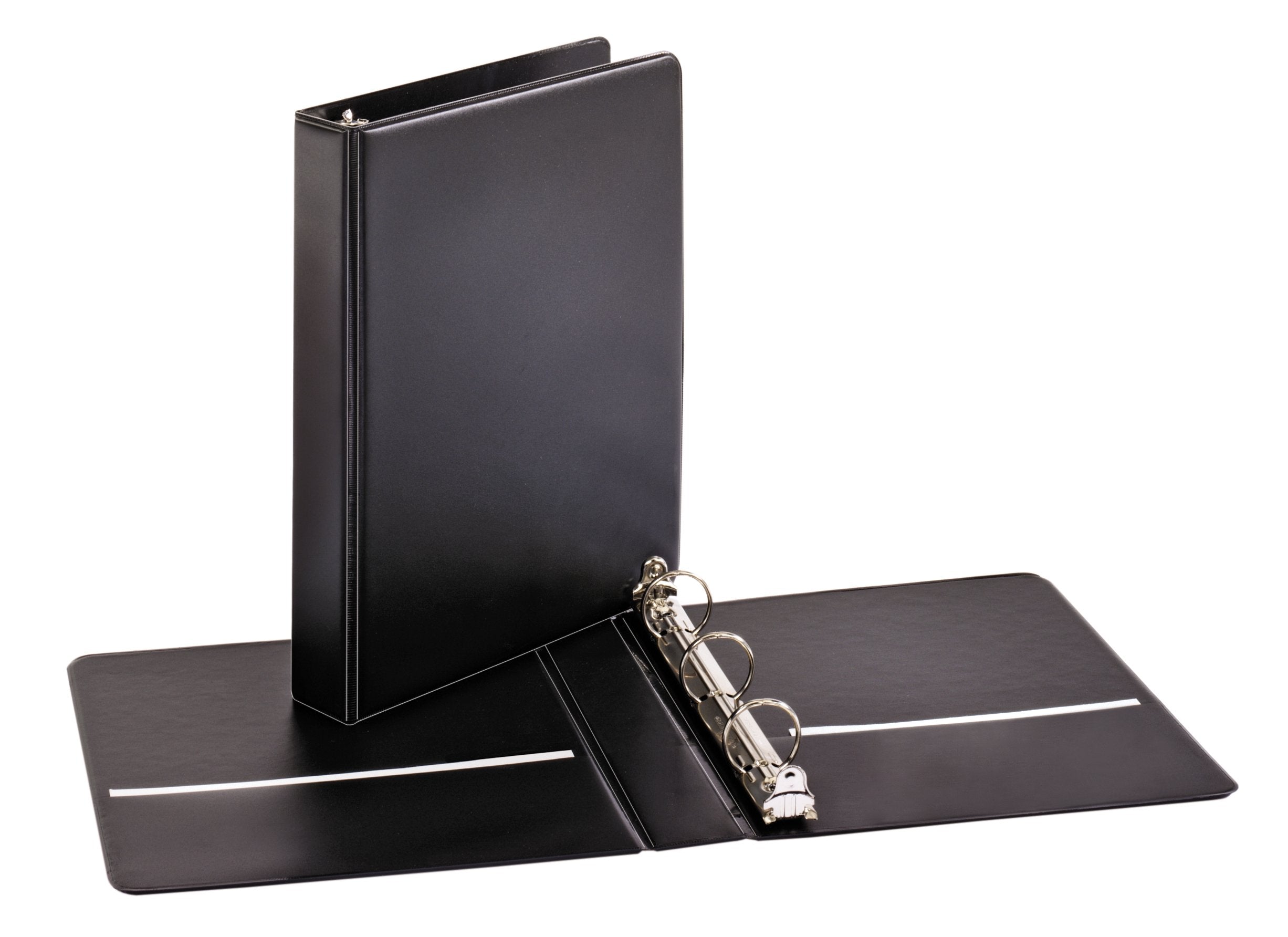 Tops Cardinal Mini Round Ring Binder, 1-Inch, 8-1/2-Inch x 5-1/2-Inch, Black (07201)