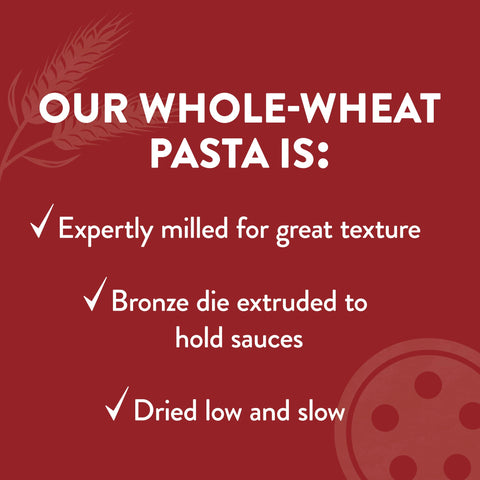 DeLallo Whole Wheat Orzo Pasta, 1 Pound Bag, 4 Pack, Organic, 100% Durum Wheat Flour, Made in Italy, High Protein