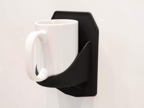 30 Watt JOESKI | Portable Shower Coffee Cup Holder | Holds Coffee or Cocktails | Patented Silicone Drink Holders Grips Any Shiny Bath Surface | Gift for a Beverage Lover