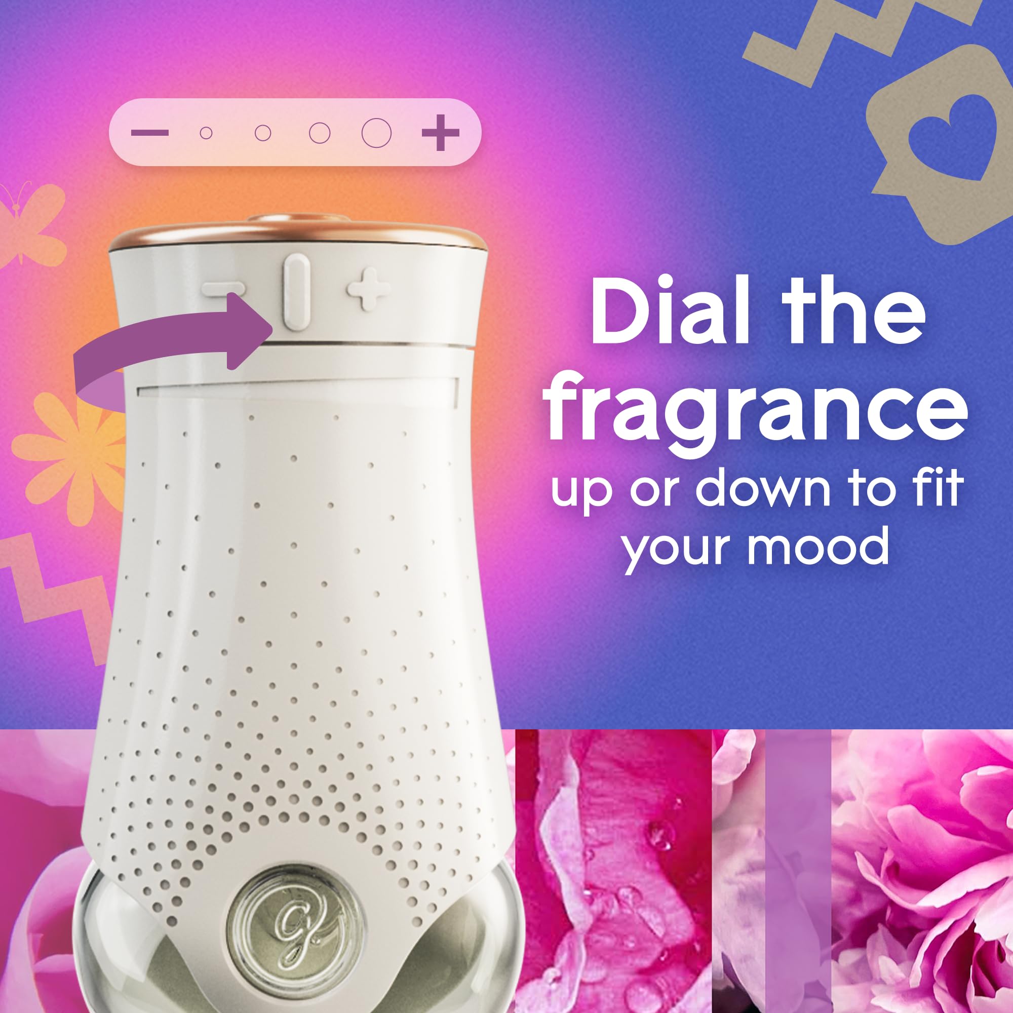 Glade PlugIns Refills Air Freshener, Scented and Essential Oils for Home and Bathroom, Super Bloom, 1.34 Fl Oz, 2 Count