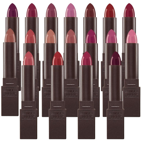 Burt's Bees 100% Natural Moisturizing Lipstick, Brimming Berry, 1 Tube
