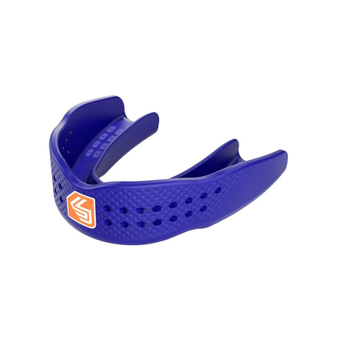 Shock Doctor Mouthguard Superfit – Easy-Fit Strap/Strapless mouthguard – Low Profile Fit Perfect for Basketball, Hockey, Lacrosse, All Sport