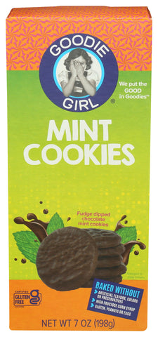 Goodie Girl Mint Slim Cookies, 7 Ounce