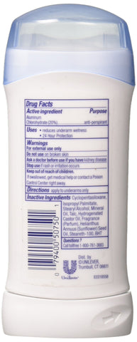 Dove Antiperspirant Deodorant Invisible Solid Fresh, 2.6 Oz (Pack of 4)