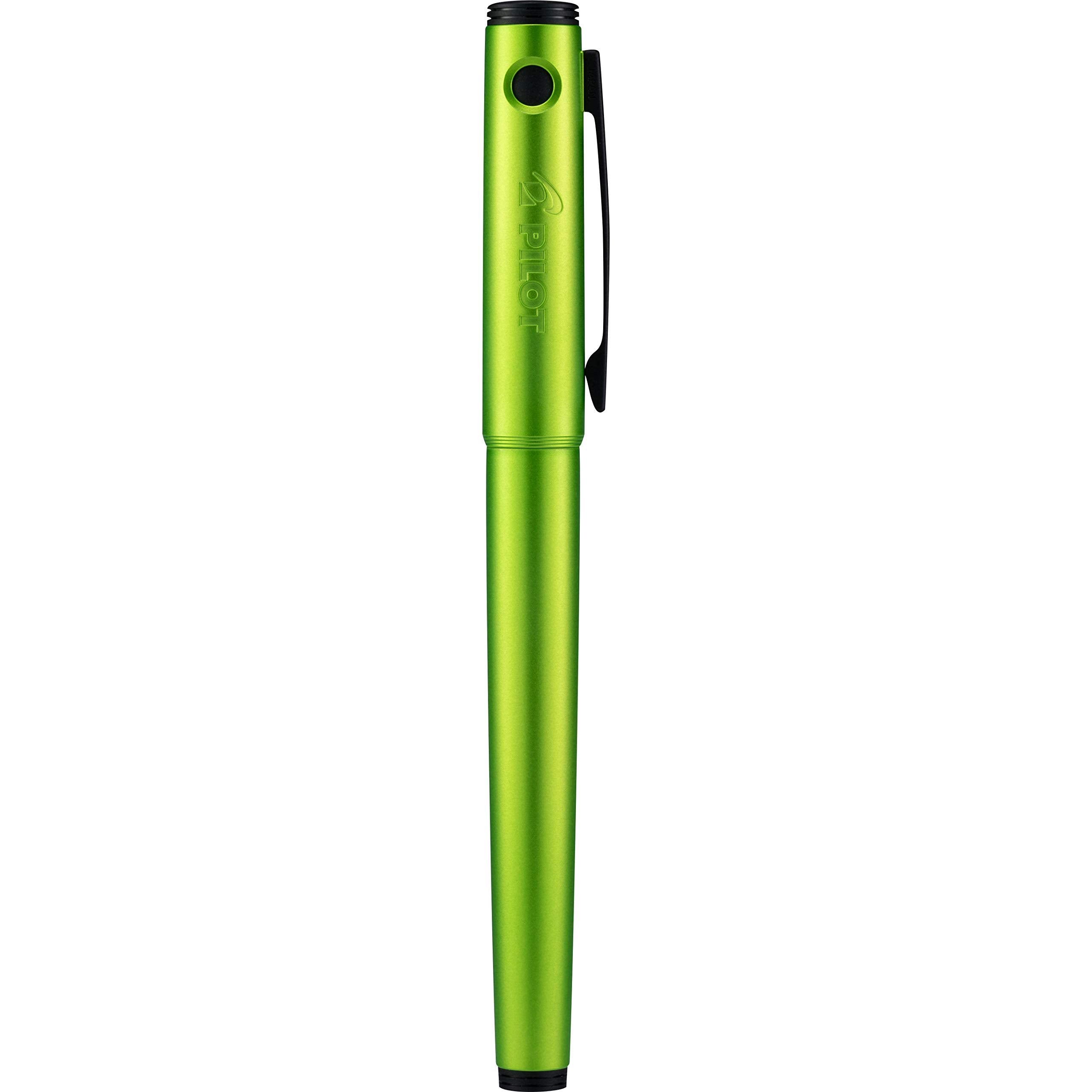 PILOT Explorer Lightweight Fountain Pen in Gift Box, Includes CON-B Converter; Lime Barrel, Fine Nib (12283)