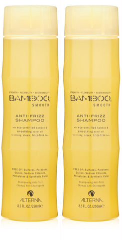 Bamboo Smooth Anti-Frizz Shampoo, 8.5-Ounce (2-Pack)