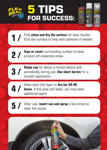 Flex Seal, 14 oz, Blue, Stop Leaks Instantly, Waterproof Rubber Spray On Sealant Coating, Perfect for Gutters, Wood, RV, Campers, Roof Repair, Skylights, Windows, and More