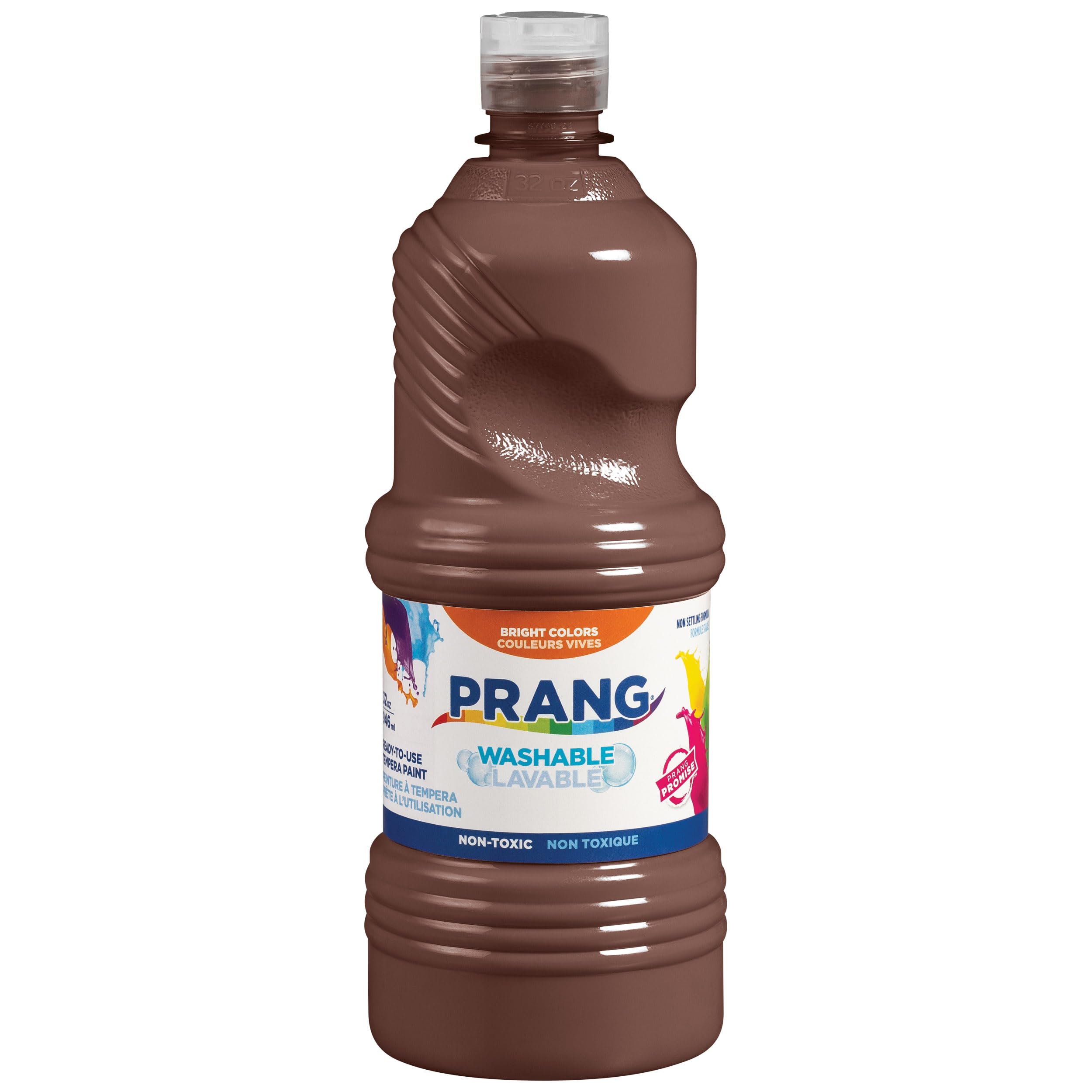 Prang Washable Tempera Paint, Brown, 32 Oz., 1 Count