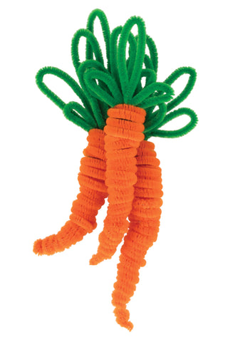 Creativity Street Chenille Stems/Pipe Cleaners 12 Inch x 4mm 100-Piece, Orange