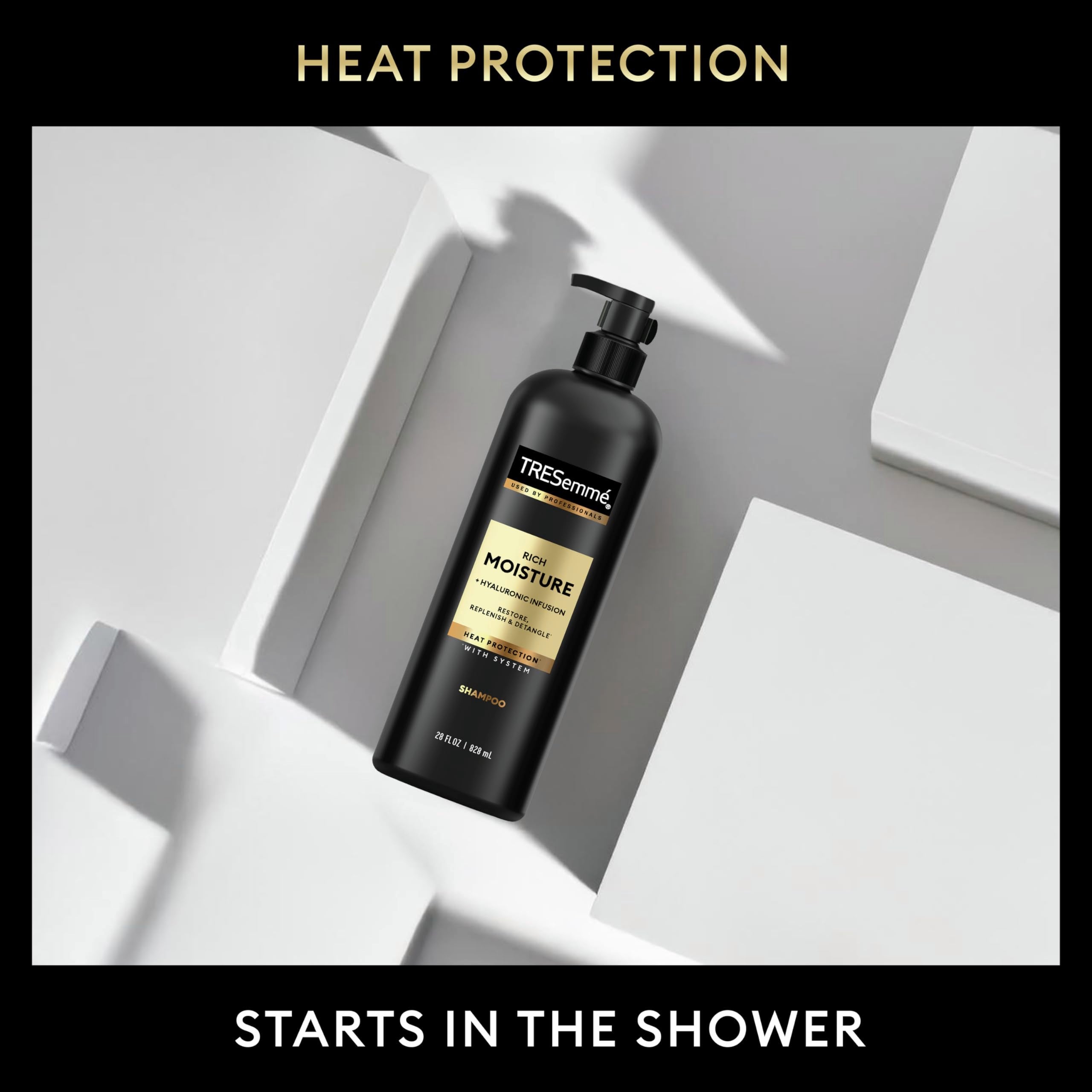 TRESemmé Hydrating Shampoo Rich Moisture for Dry Hair Formulated With Pro Style Technology 28 Fl Oz