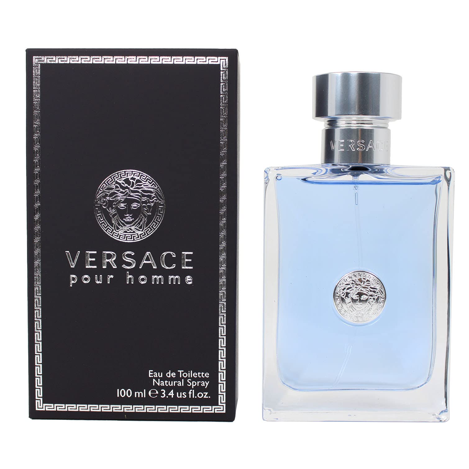 Versace Pour Homme Eau De Toilette Spray for Men by Gianni Versace - 3.4 oz / 100 ml