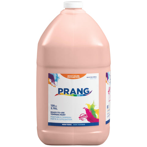 Prang Ready-to-Use Tempera Paint, Peach, 1 Gal., 1 Count