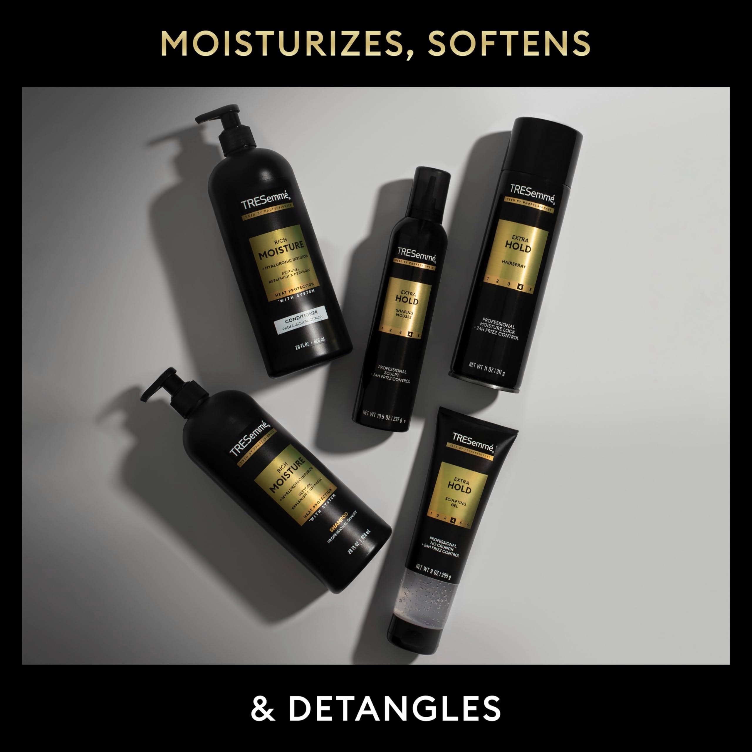TRESemmé Hydrating Shampoo Rich Moisture for Dry Hair Formulated With Pro Style Technology 28 Fl Oz