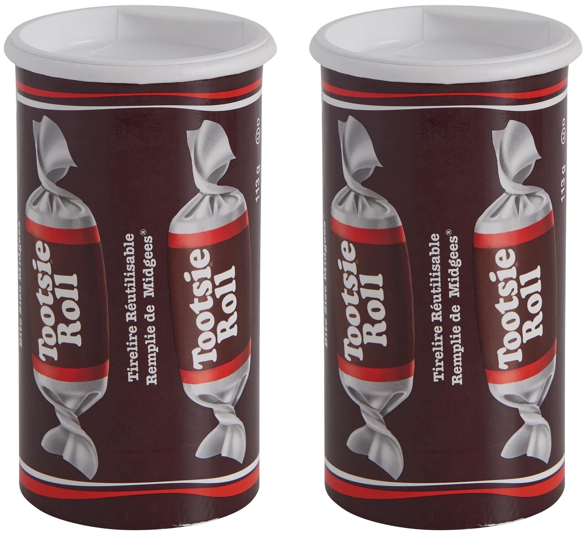 Tootsie Roll Bank, 4oz (Pack of 2)