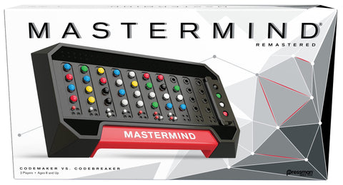 Pressman The Original Mastermind: The Strategy Game of Codemaker Vs. Codebreaker | Multicolor | Great Gift Idea | Promotes STEM Principles | 2 Players, Ages 8+