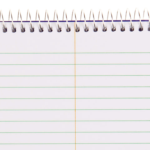 Blueline high-capacity steno pad, medium/college rule, blue cover, 180 white 6 x 9 sheets