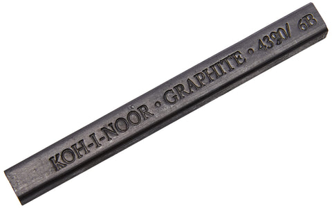 KOH-I-Noor FA4390 Gioconda Artist Graphite Blocks, 6-Pack