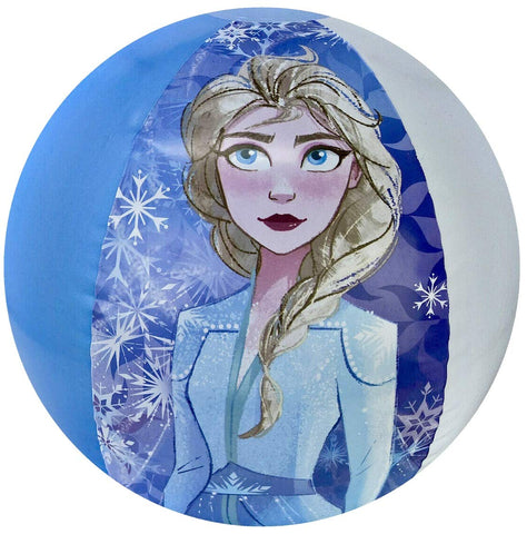 Disney Frozen 2 Themed Pool Party Swim Toys Inflatable Beach Ball, 13.5 Inches, for Summer Parties and Gift, Water Fun for All Elsa Anna Olaf Fans