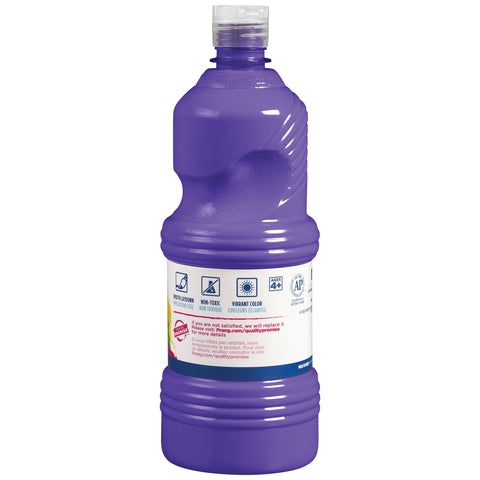 Prang Ready-to-Use Tempera Paint, Violet, 32 Oz., 1 Count