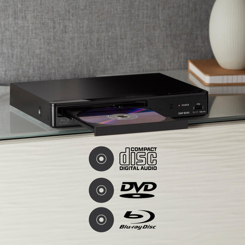 Panasonic Blu Ray DVD Player with Full HD Picture Quality and Hi-Res Dolby Digital Sound, DMP-BD90P-K, Black