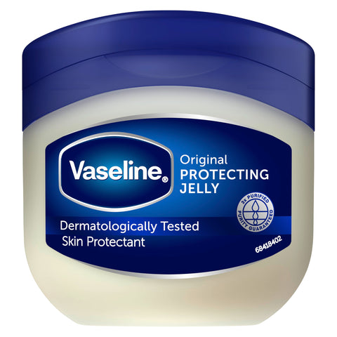 Vaseline Unscented Petroleum Jelly 50ml - Whole Body Moisturizer for Dry Skin, 1.69oz
